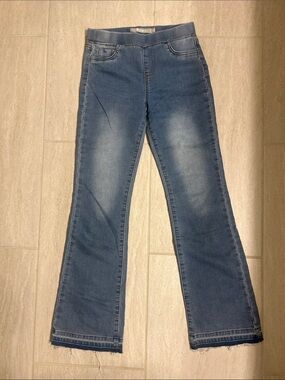 Tractr Faded Blue Flare Jeans
